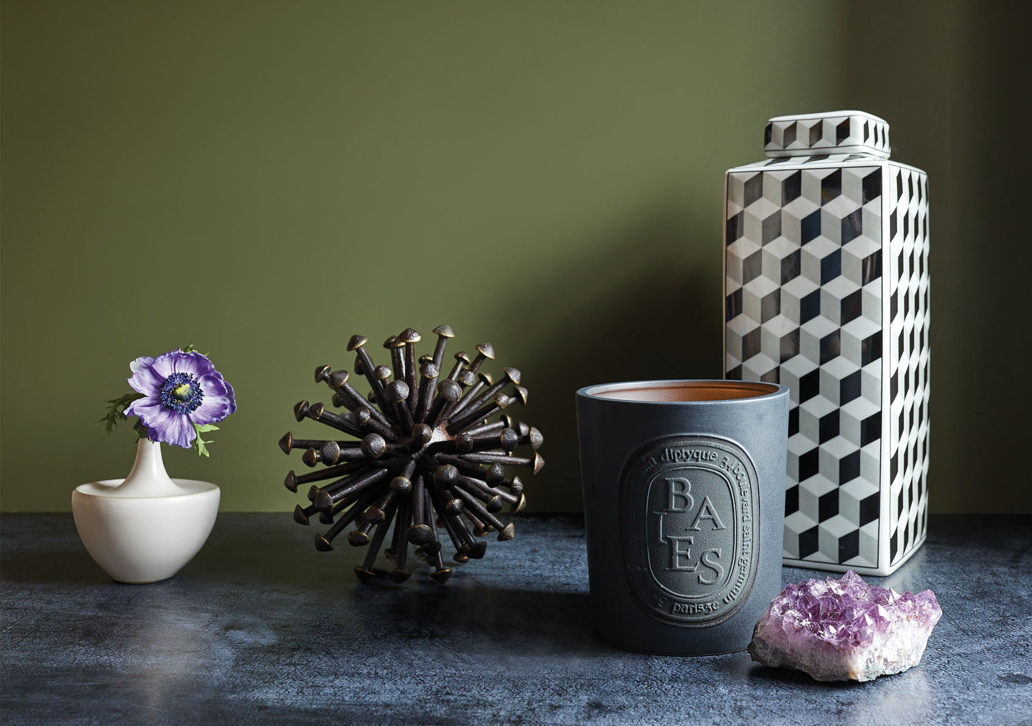 Diptyque Baies Ceramic Candle