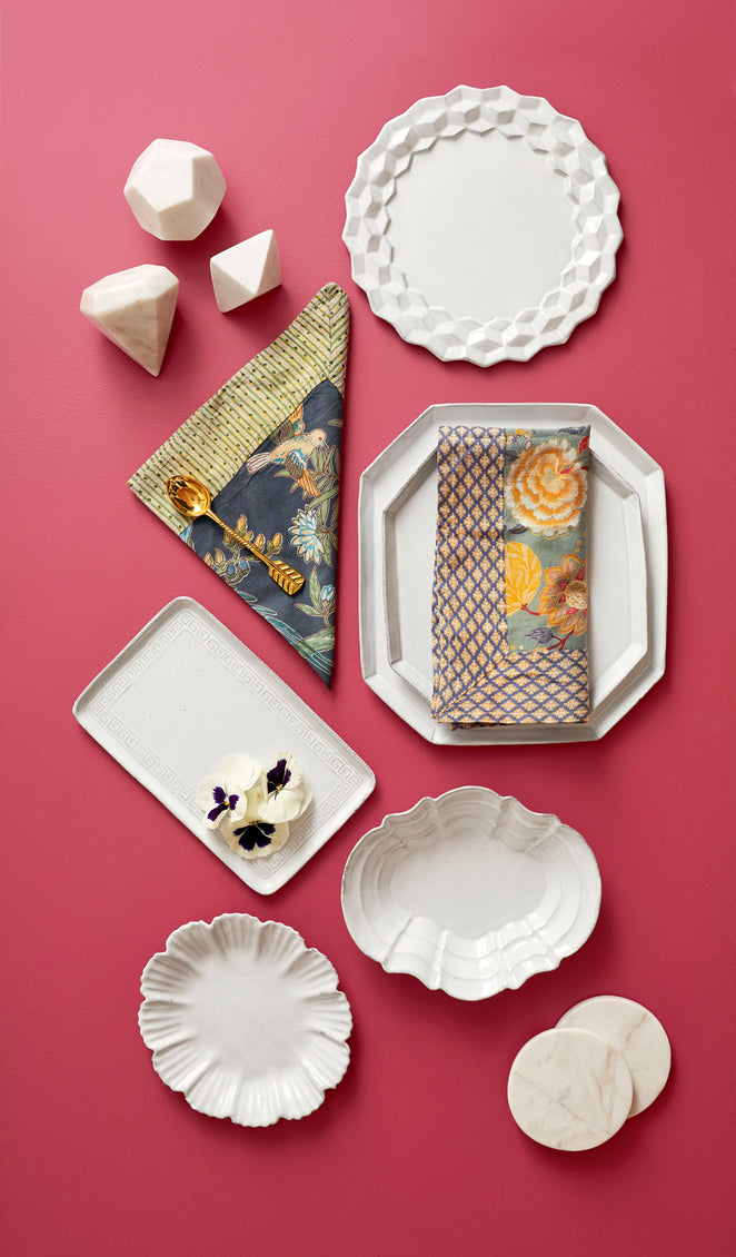 Astier de Villatte Drape Dishes