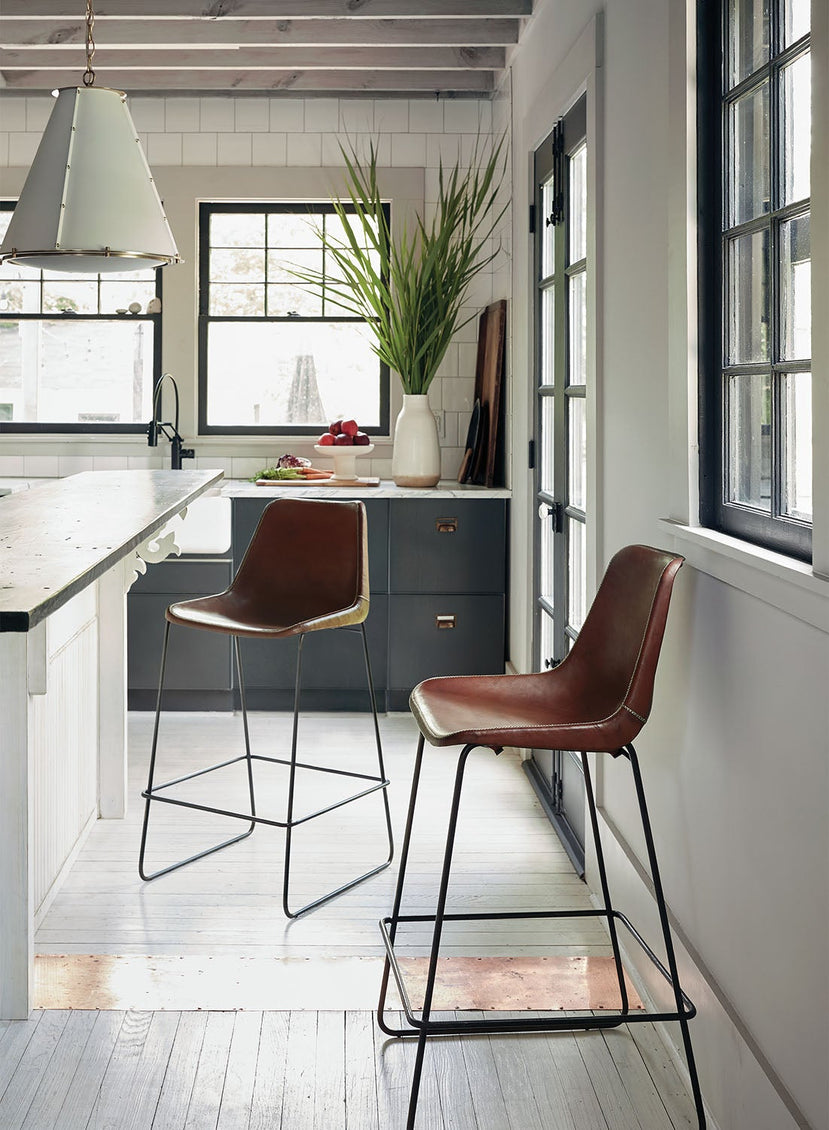 Fernando Brown Bar Stool
