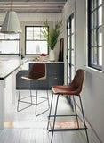 Fernando Brown Bar Stool