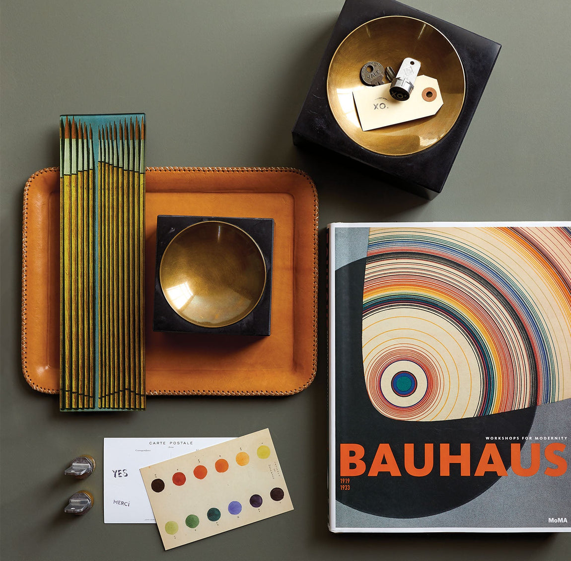French Brushes Tray