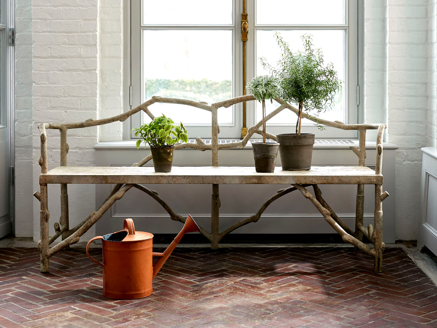 Leather Watering Cans