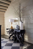 Large Matte Black Root Console