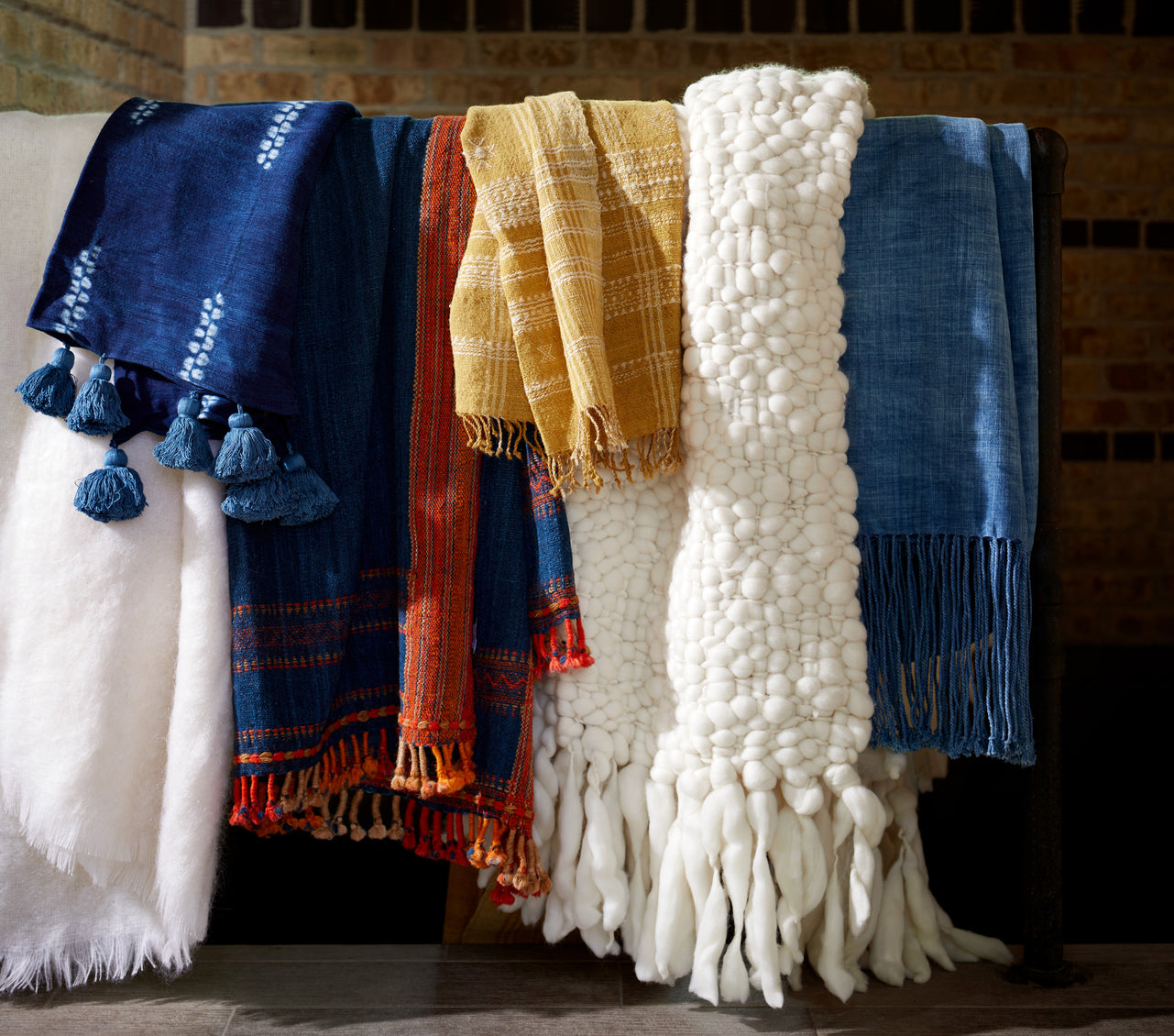 Mohair Throws