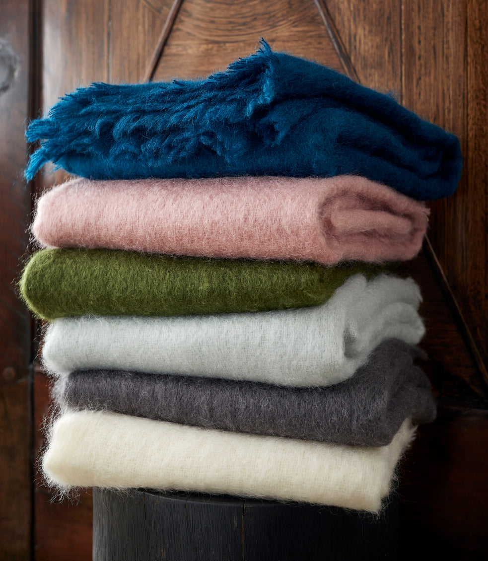 Mohair Throws
